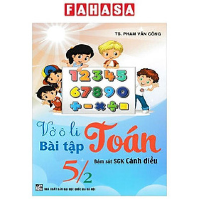 Sách - Vở Ô Li Bài Tập Toán 5/2 (Bám Sát SGK Cánh Diều)