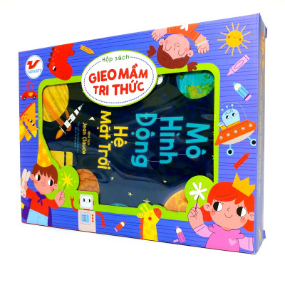 Box Set Gieo Mầm Tri Thức 16 : Truyện Stem Mô Hình Động (Bộ 4 Cuốn)