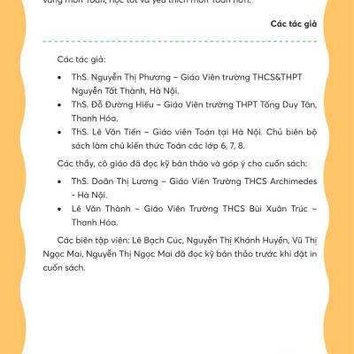 Làm Chủ Kiến Thức Toán Bằng Sơ Đồ Tư Duy Lớp 6 - Tập 2