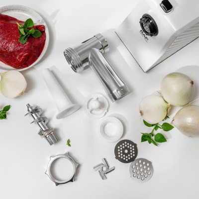 Máy xay thịt gia đình, máy đùn thịt công nghiệp, nhồi thịt, hàng nga siêu bền.