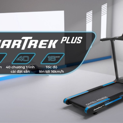 |GIÁ SỐC| Máy chạy bộ GINTELL SmarTrek Plus | Nâng dốc | Gấp gọn | BH 1 Năm