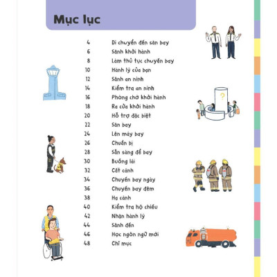  Bộ Chuyên gia từ vựng: Có gì trong thành phố - Có gì ở sân bay (02 cuốn lẻ) - Bản Quyền