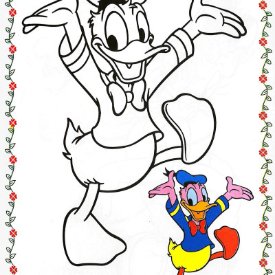 Tô Màu Babies 1 - Donald Và Daisy