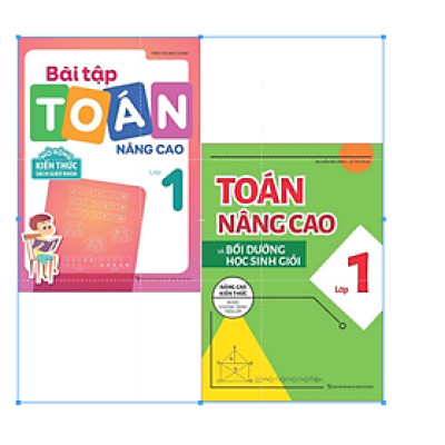 Combo Toán Nâng Cao và bài tập toán nâng cao lớp 1