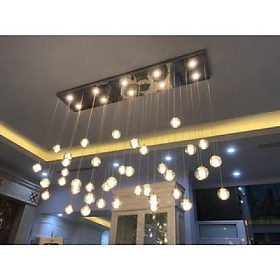 Đèn thả bàn ăn 20q phale giọt nước kích tấc 40 x 80cm DT