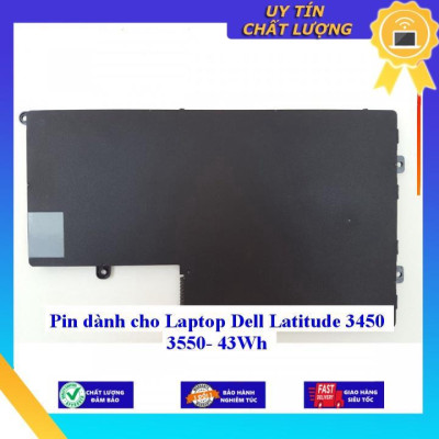 Pin dùng cho Laptop Dell Latitude 3450 3550 - 43Wh - Hàng Nhập Khẩu New Seal