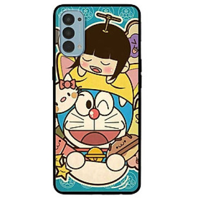 Ốp lưng dành cho Oppo Reno 4 mẫu Mèo Máy Nháy Mắt