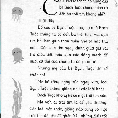 Ba Trái Tim Của Của Bạch Tuộc - Truyện Đồng Thoại_PNU