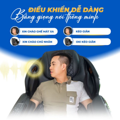 Ghế Massage Toàn Thân Lifesport LS-699, Ghế Massage 22 Túi Khí Thực Hiện Massage Theo Cơ Chế Nén – Xả,Co Bóp Linh Hoạt