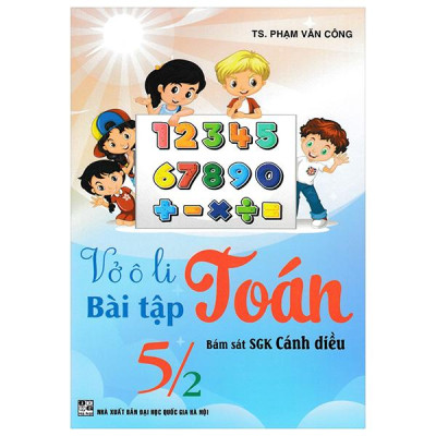 Sách - Vở Ô Li Bài Tập Toán 5/2 (Bám Sát SGK Cánh Diều)