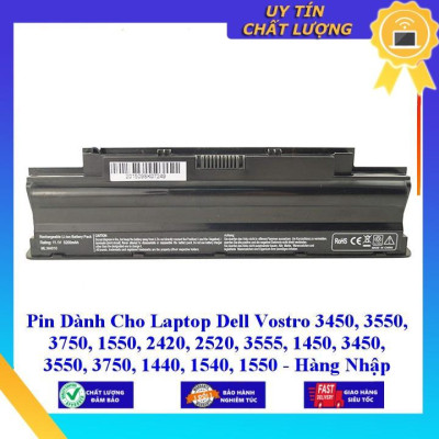 Pin dùng cho Laptop Dell Vostro 3450 3550 3750 1550 2420 2520 3555 1450 3450 3550 3750 1440 1540 1550 - Hàng Nhập Khẩu  MIBAT941