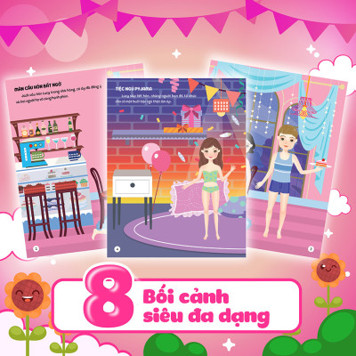 Sách Sáng tạo thời trang: Thời trang đám cưới (Hơn 100 stickers)