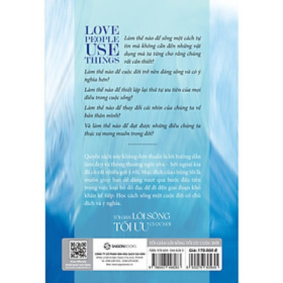 Sách - Tối giản lối sống - Tối ưu cuộc đời