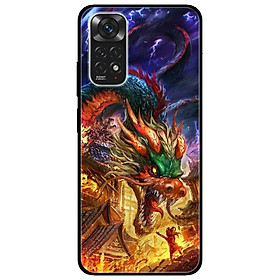 Ốp lưng dành cho Xiaomi Redmi Note 11 4G mẫu Rồng Nổi Giận