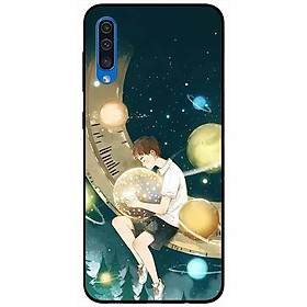 Ốp lưng dành cho Samsung A50 / A50s mẫu Cậu Bé Ôm Trăng