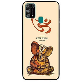 Ốp lưng dành cho Samsung Galaxy M31 mẫu Thần Voi Thiền