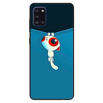 Ốp lưng dành cho Samsung Galaxy A31 mẫu Mèo Cầu Cứu