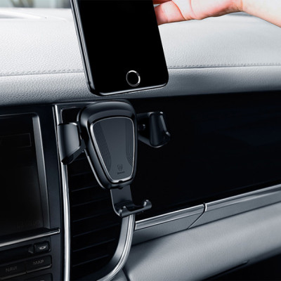 Giá Đỡ Điện Thoại Gắn Trên Cửa Gió Điều Hòa Ô Tô Baseus SUYL-01