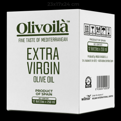 Dầu Ôliu Nguyên Chất Olivoilà (250ml / Chai)