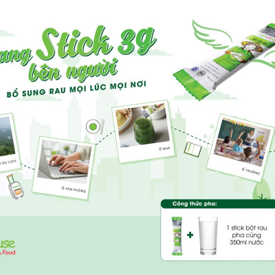 Bột cần tây Dalahouse giúp giảm cân, thanh lọc cơ thể nguyên chất 