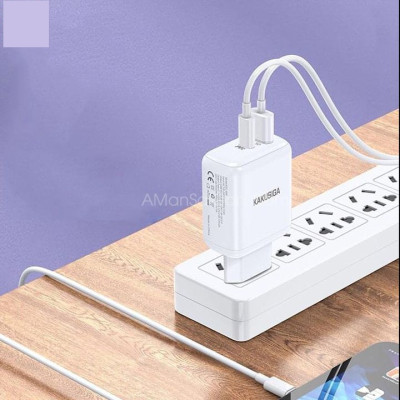 Cốc sạc nhanh KAKUSIGA KSC 668 PD30W QC 3.0( HÀNG CHÍNH HÃNG)