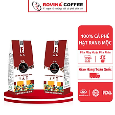 Cà Phê Rovina Gu Âu - Pha Phin - Gói 250gr Xay Sẵn Mùi Thơm Quyến Rũ, Đậm Đà Mang Lại Những Tách Cà Phê Tuyệt Hảo
