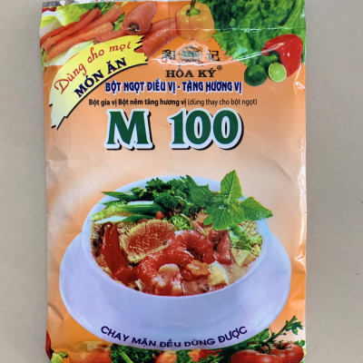 BỘT NGỌT ĐIỀU VỊ TĂNG HƯƠNG VỊ M100 ( combo 20gói )