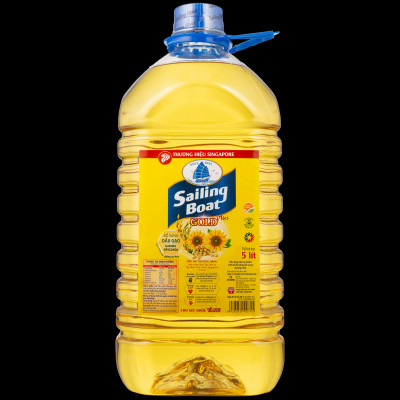 Dầu Ăn Cao Cấp Sailing Boat Gold Plus 5L giàu Omega 3,6,9 và chất chống oxy hóa [FREESHIP]