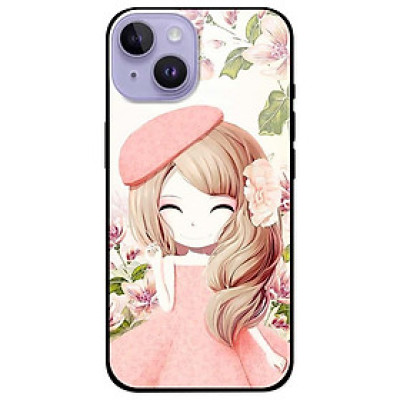 Ốp lưng dành cho Iphone 14 - Iphone 14 Plus - Iphone 14 Pro - Iphone 14 Pro Max - Anime Cô Gái Bánh Bèo