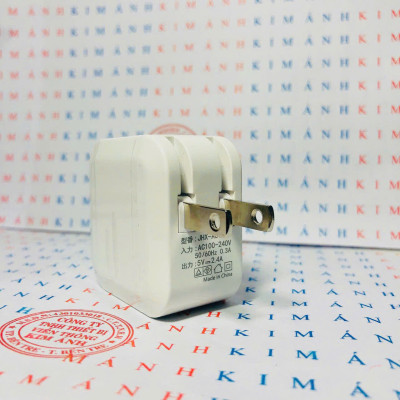 Củ sạc xuất Nhật 2.4A KFLY ( JHX-AC1908) chứng nhận PSE tiêu chuẩn Nhật Bản, dùng thử 30 ngày, Hàng chính hãng