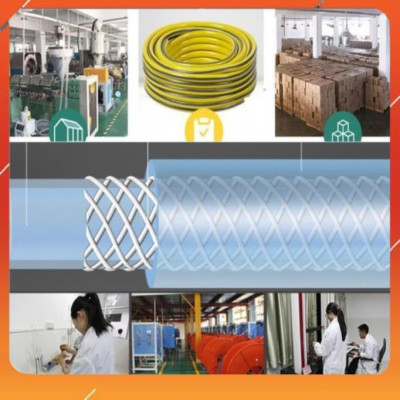 Vòi Xịt️Evoucher Bộ dây vòi xịt nước rửa xe, tưới cây , tăng áp 3 lần, loại 20m 206701 đầu đồng,cút,nối đen+  đai