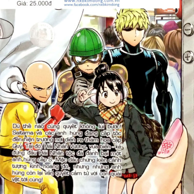 One-Punch Man Tập 5: Không Thành Công Cũng Thành Nhân (Tái Bản 2022)