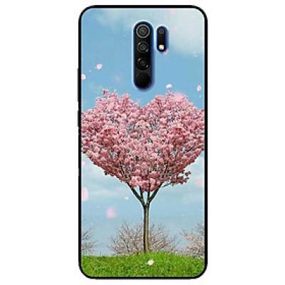 Ốp lưng dành cho Xiaomi Redmi 9 mẫu Cây Đào Tim
