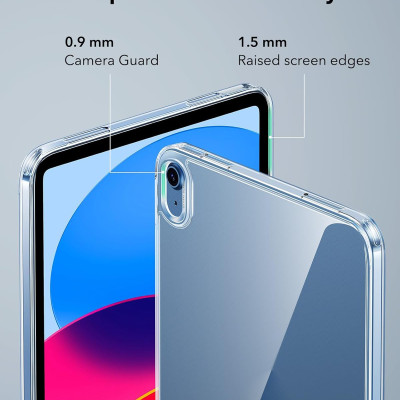Bao Case ESR Trong Suốt Cho iPad Gen 11 2025 ESR Classic Hybrid Back Case - Hàng Chính Hãng