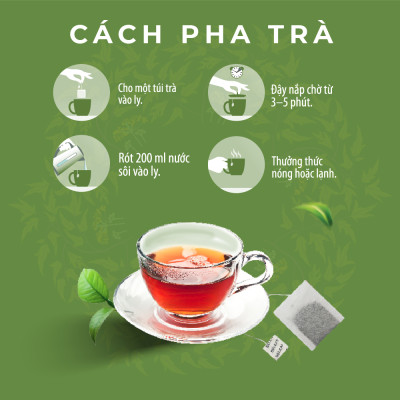 Trà Thảo Mộc Đinh Lăng Túi Lọc SunBeleaf - TP042