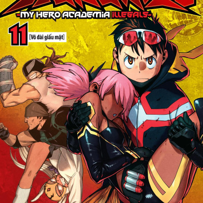 Sách - Học Viện Siêu Anh Hùng Vigilantes - My Hero Academia Illegals - Tập 11 - Võ Đài Giấu Mặt - Tặng Kèm Bookmark