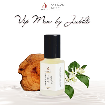 Vip Men by Jubilé - Tinh dầu nước hoa Pháp Nam Minisize Dạng lăn 3ml Thơm Lâu, Sang Trọng, Quyến Rũ