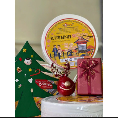 ( COMBO 5 Cuộn) Giấy Vệ Sinh Công Nghiệp KIMONO 500gr Cuộn Lớn 3 Lớp Siêu Tiết Kiệm Mềm Mịn Dai Thấm Hút