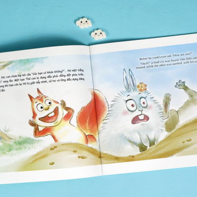 Sách song ngữ bồi dưỡng tâm lý, trí tuệ cho trẻ - Chúng mình là bạn nhé, được không nào?