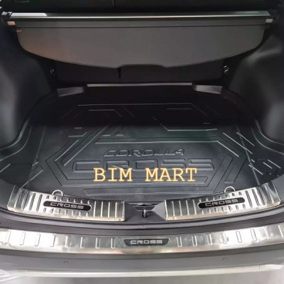 Lót cốp dành cho xe Toyota Corolla Cross 2020-2021 không mùi, chất liệu TPO cao cấp