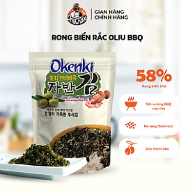Rong Biển Rắc Oliu BBQ Okenki Ông Chà Và 43g – Hàng chính hãng