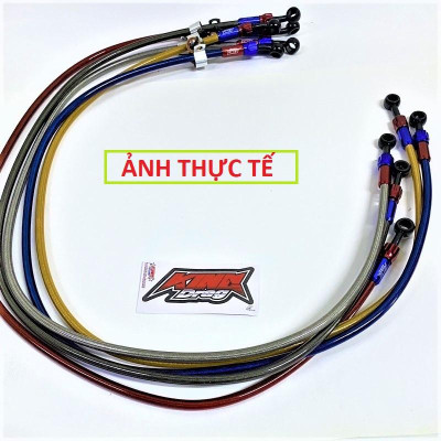 Dây dầu màu trước sau độ xe máy dáng thể thao siêu bền đẹp lắp các loại xe