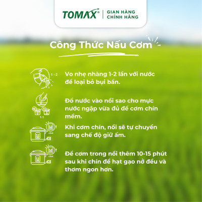Combo Hương Lành (túi 1kg hút chân không) dẻo vừa, ráo cơm, ngọt thơm
