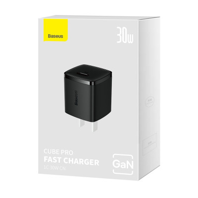 Củ sạc nhanh Baseus Cube Pro 30W 1 cổng Type C Fast Charge CCXF- Hàng chính hãng