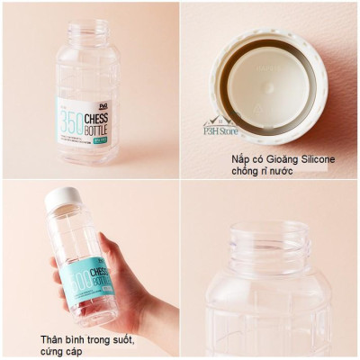 Bình đựng nước Lock&Lock Chess Bottle chất liệu PET BPA Free HAP815 HAP816 P3hstore