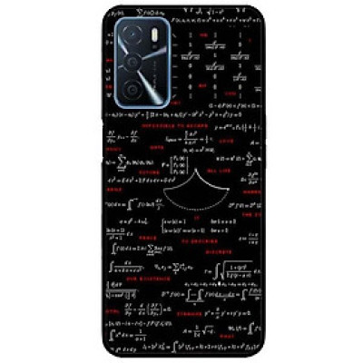 Ốp lưng dành cho Oppo A16 mẫu Toán Học Tiếng Anh