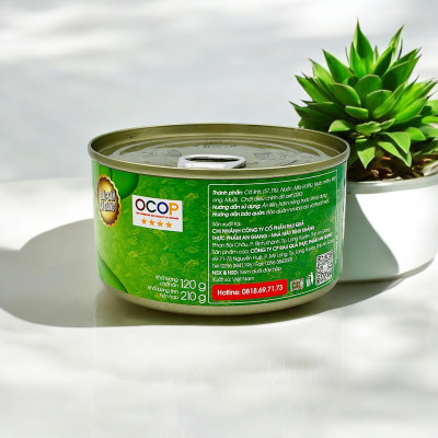 LỐC 6 HỘP CÁ LINH KHO MÍA ĐÓNG HỘP - 210G - CHÍNH HÃNG ANTESCO - ĐẶC SẢN AN GIANG CÁ ĐÓNG HỘP - DÙNG KÈM MẮM CÁ LINH CHƯNG - CLKMX6