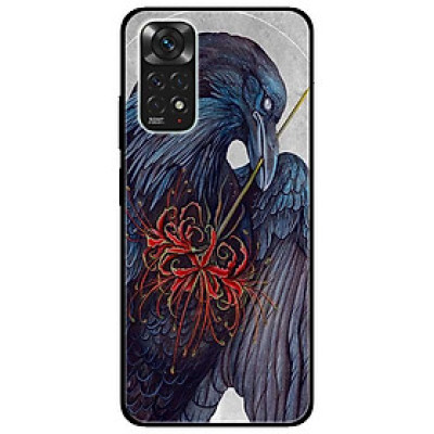 Ốp lưng dành cho Xiaomi Redmi Note 11 4G - Chú Chim Cầm Hoa