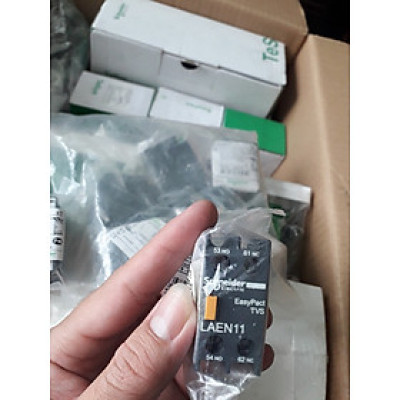 Khối tiếp điểm phụ LAEN11 Schneider - 1NC + 1NO dùng cho khởi động từ LC1E