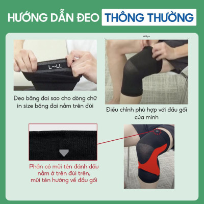 Đai bảo vệ đầu gối loại siêu nhẹ Phiten supporter knee soft super light AP254014/AP254016